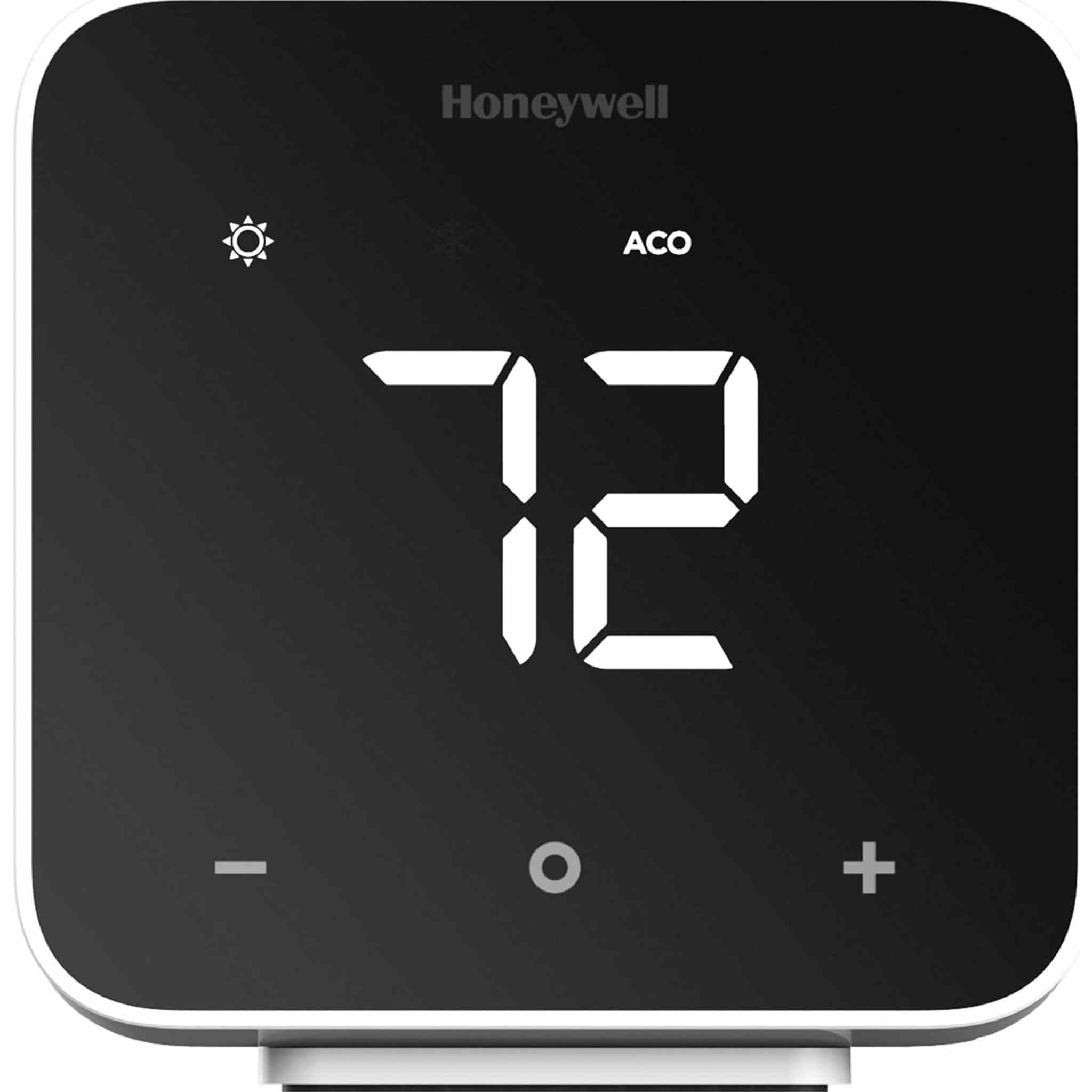 Honeywell Home D6 Thermostat Black 2-Pack with Screen Cleaning Kit