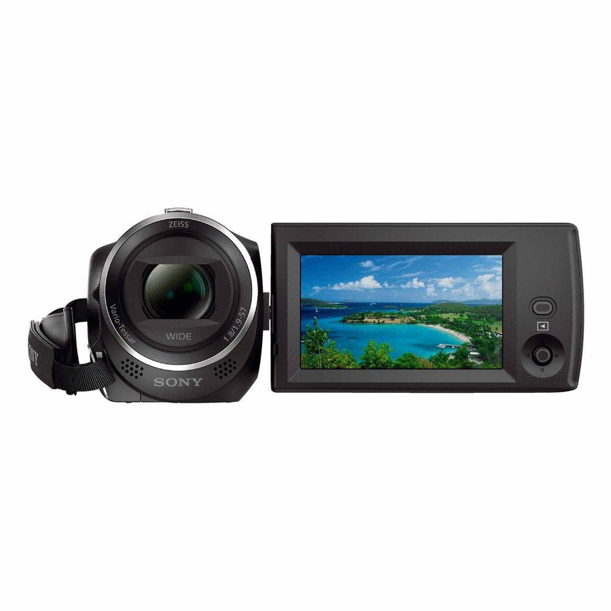Sony - HDRCX405 HD Video Recording Handycam Camcorder black - Reconditioned