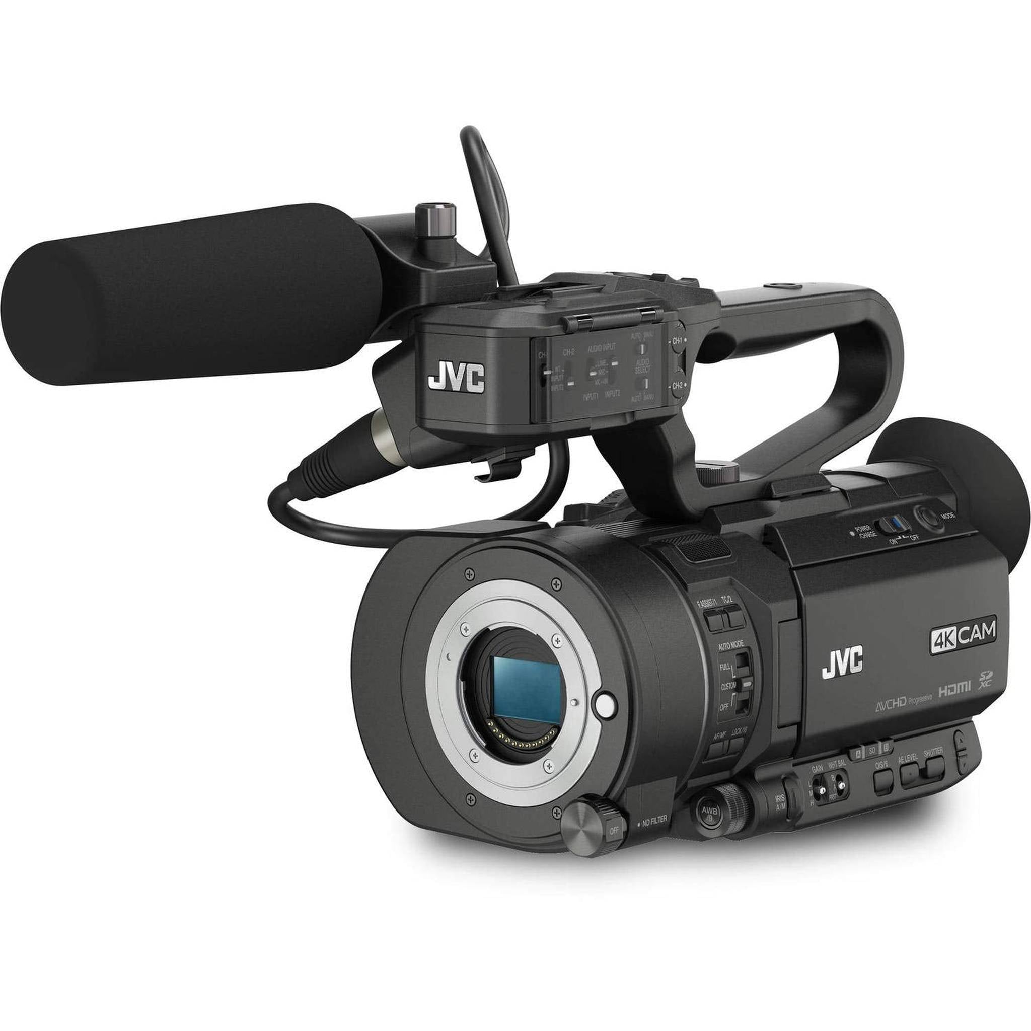 JVC 4KCAM Handheld S35mm Camcorder Body Only + Memory Card Kit + Cleaning Kit