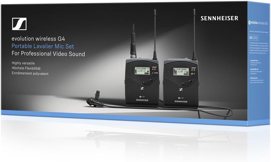 Sennheiser EW 112P G4 � G Omni-directional Wireless Lavalier Microphone System