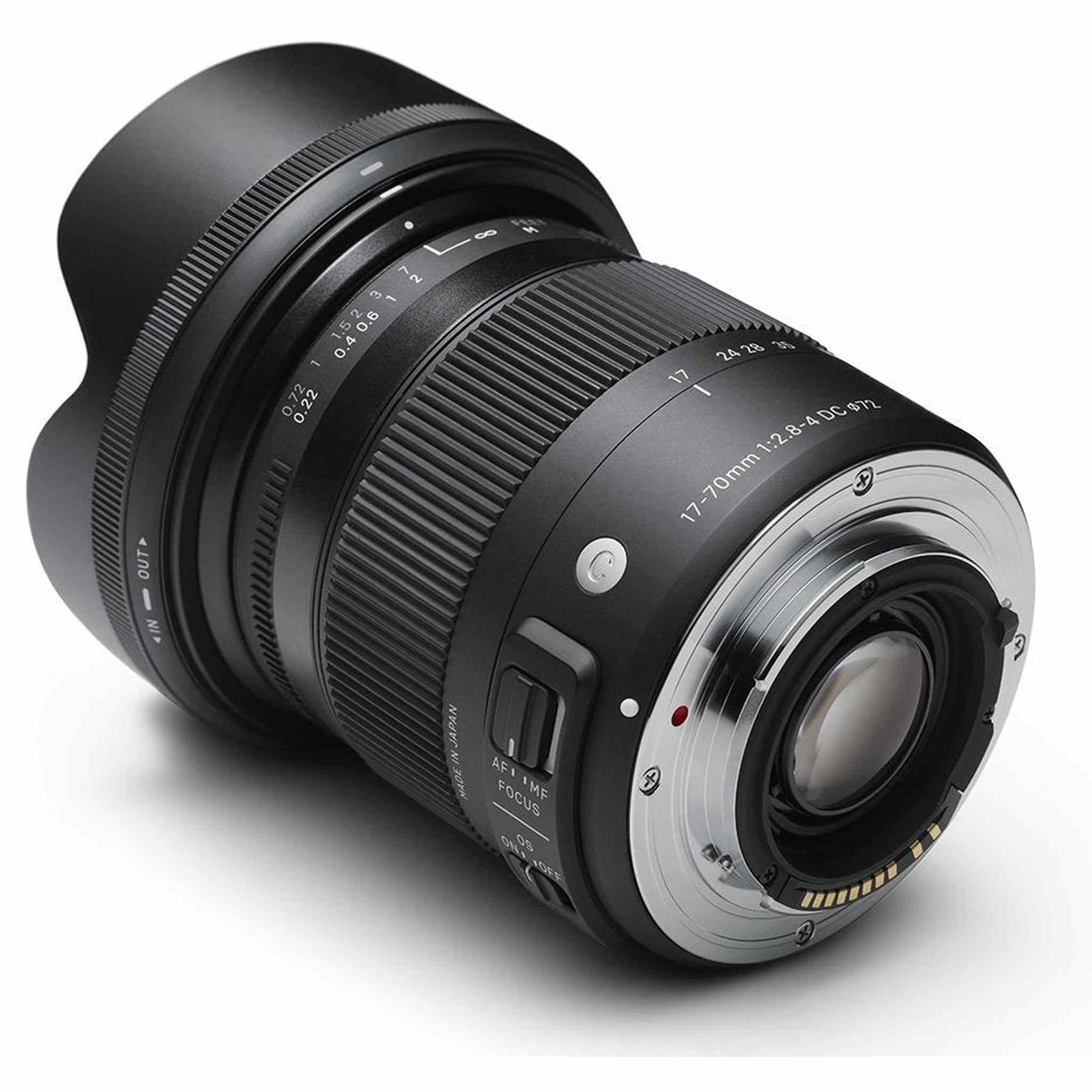 Sigma 17-70mm F2.8-4 Contemporary DC Macro OS HSM Lens for Canon - Used SIGMA