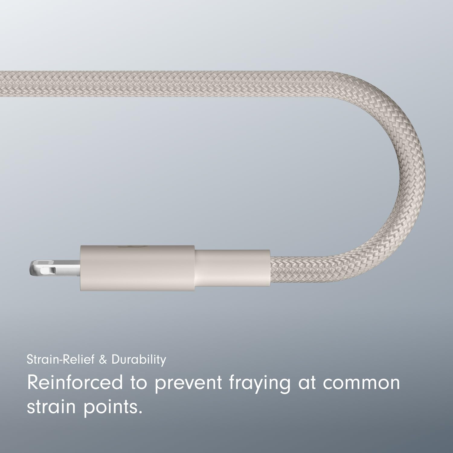 Beats USB-C to Lightning Woven Cable Fast Charging Durable/Tangle-Free Compatible Charger for Apple Devices w Lightning Ports 1.5 m, 5 ft - Surge Stone