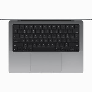 Apple 2023 MacBook Pro Laptop M3 chip with 8‑core CPU, 10‑core GPU: 14.2-inch Liquid Retina XDR Display, 8GB Unified Memory, 1TB SSD Storage. Works with iPhone/iPad; Space Gray