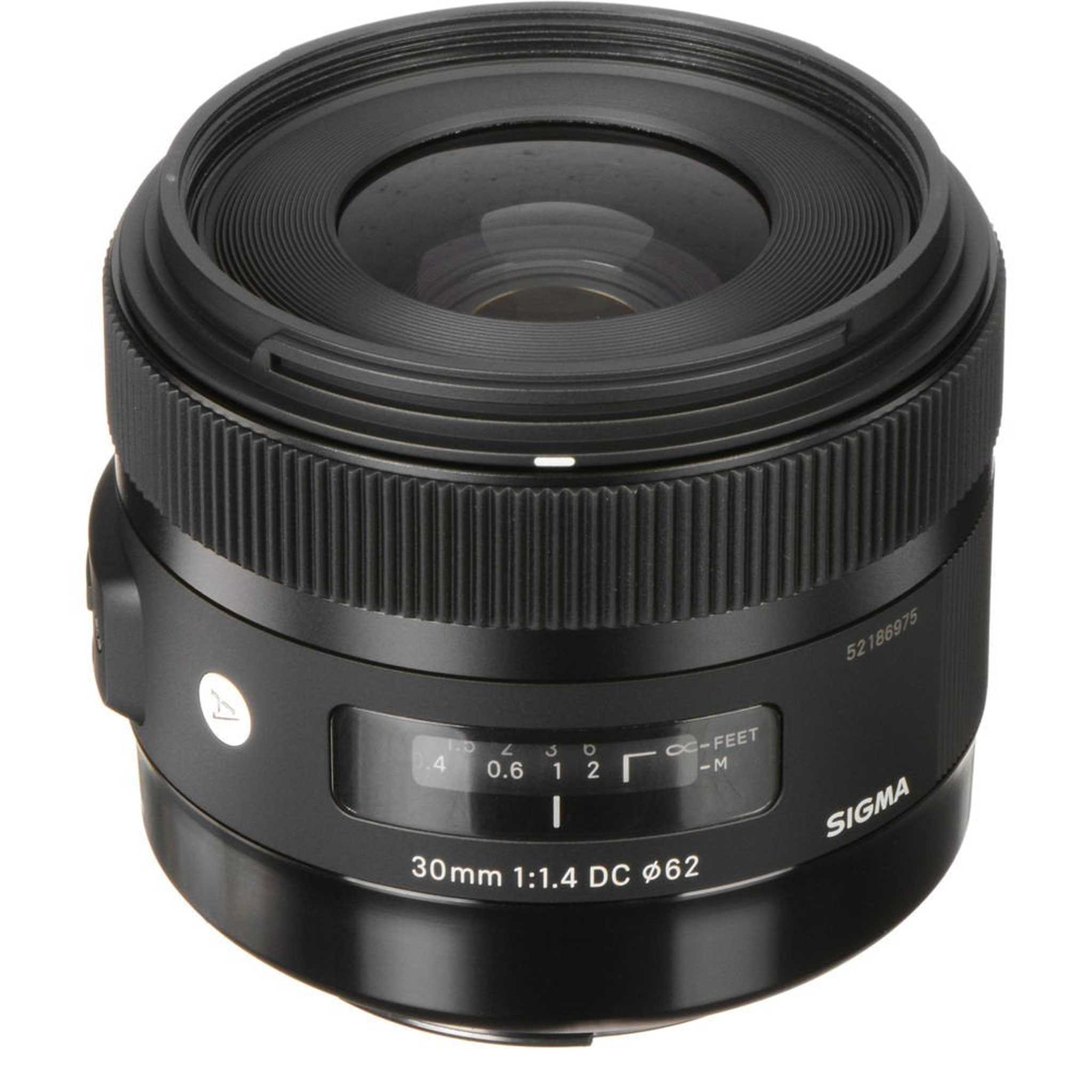 Sigma 30mm f/1.4 DC HSM Art Lens for Canon + Deluxe Lens Cleaning Kit Sigma