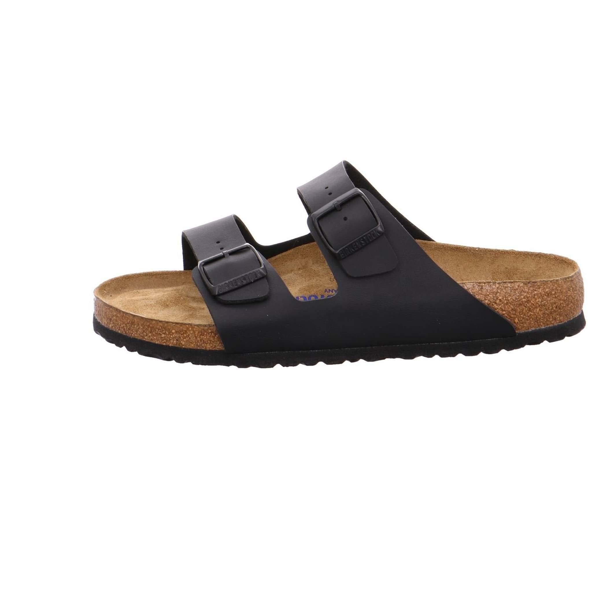 Birkenstock Men's Arizona Vegan Birkibuc Black 44 R Birkenstock