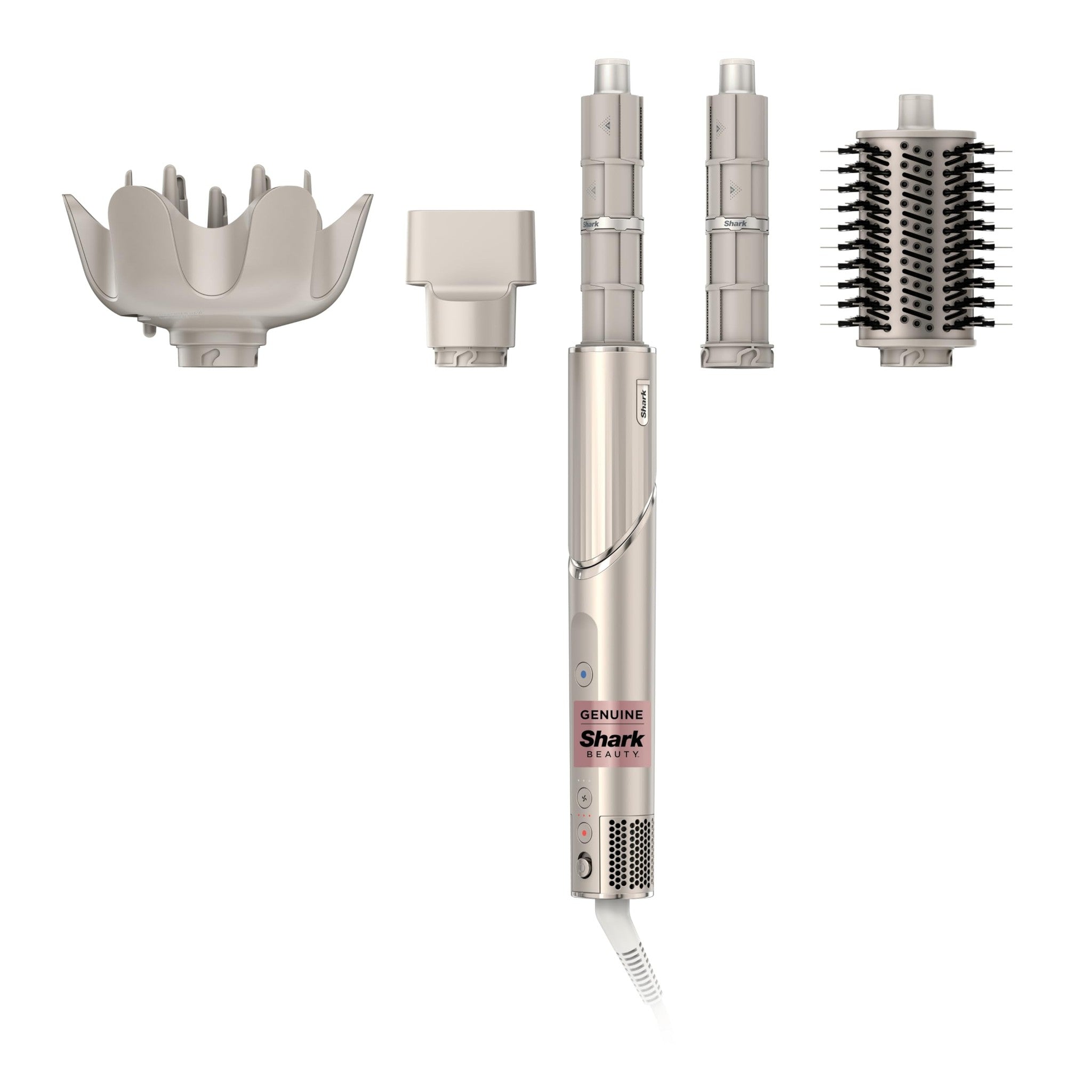 Shark FlexStyle, Air Multi-Styler & Drying System, Diffuser, Stone, HD435 - Reconditioned