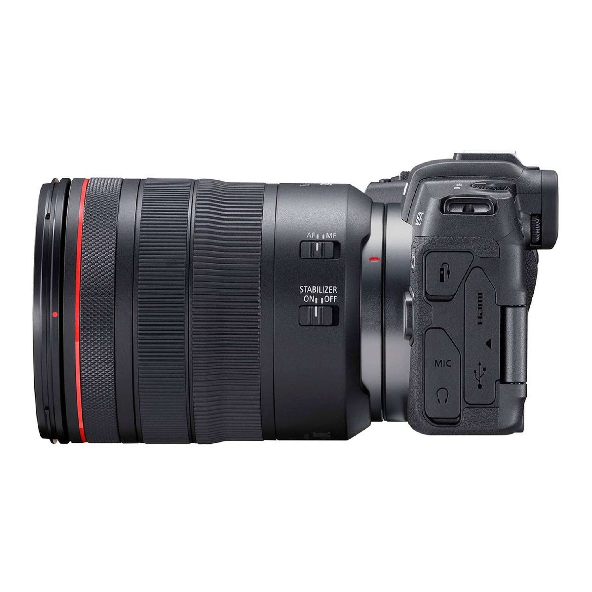 Canon EOS RP Mirrorless Camera with RF 24-105mm F/4L is USM Lens, Black - 3380C012
