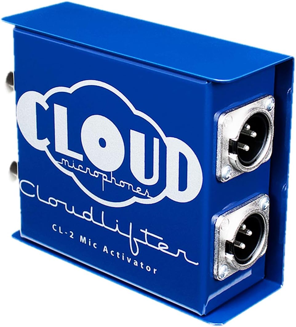 Cloud Microphones Cloudlifter CL-2 2-Channel Mic Activator for Microphones Base Bundle