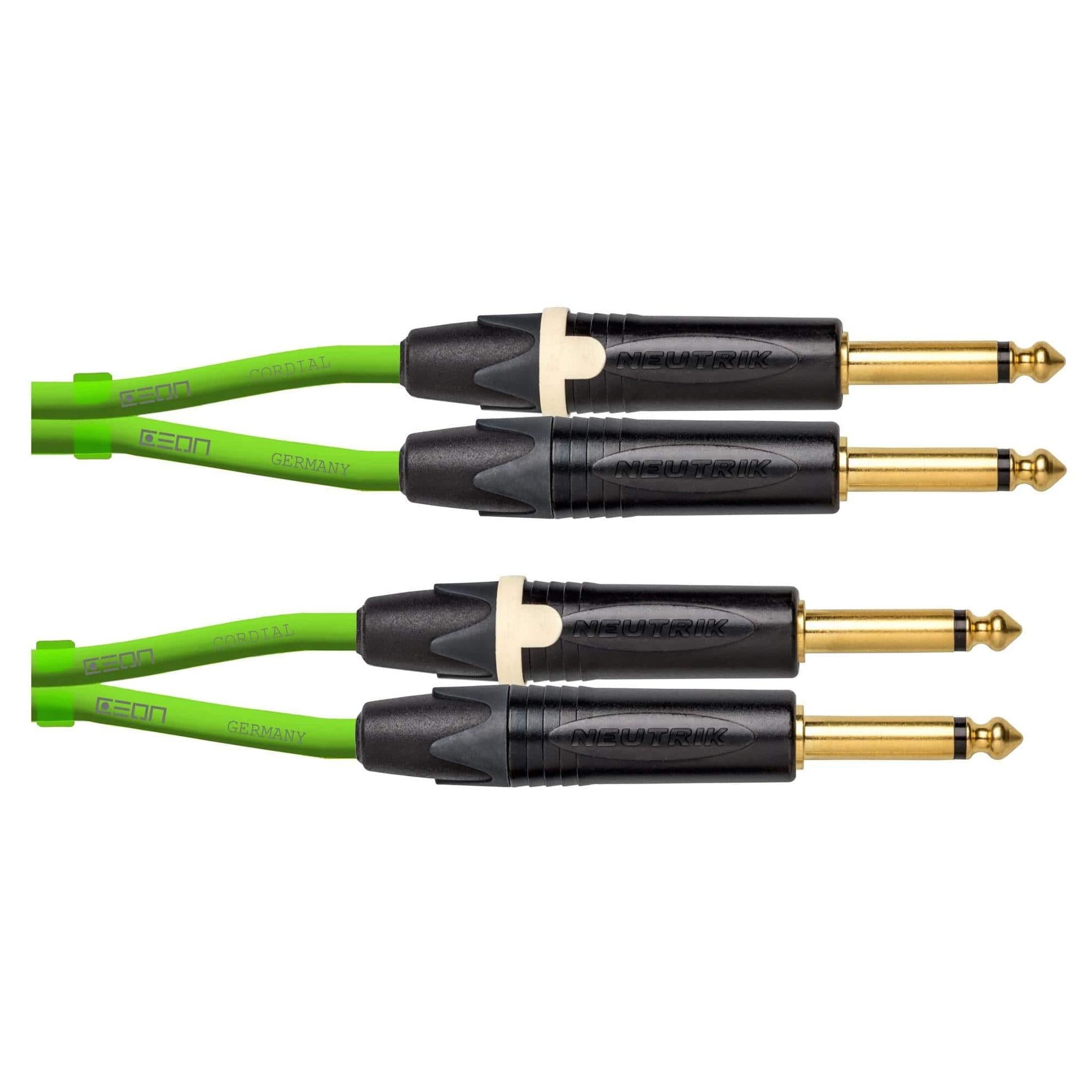 CORDIAL Jack/Jack 1.5 m Green Cordial