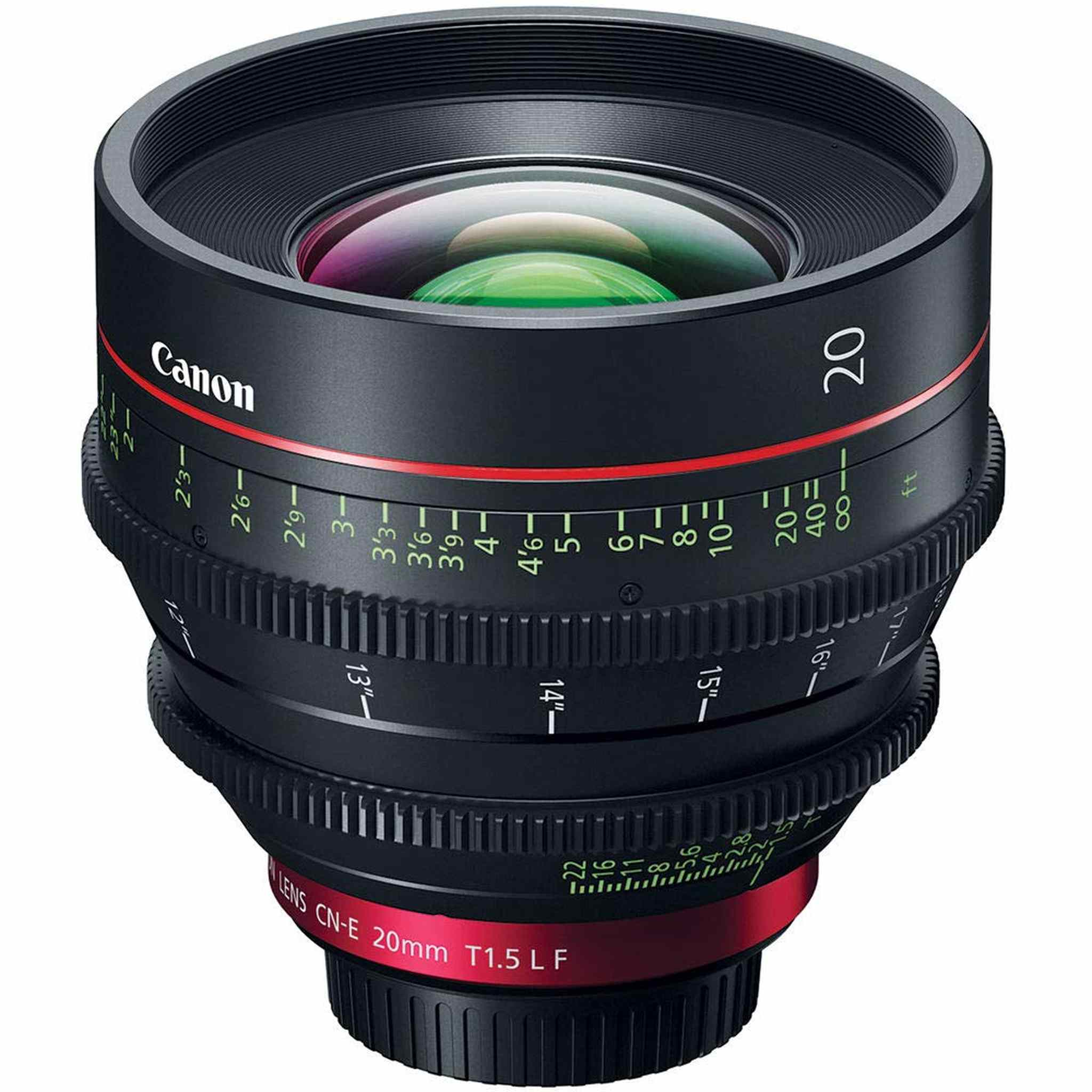CN-E 20mm T1.5 L F Cinema Prime Lens EF Mount Canon