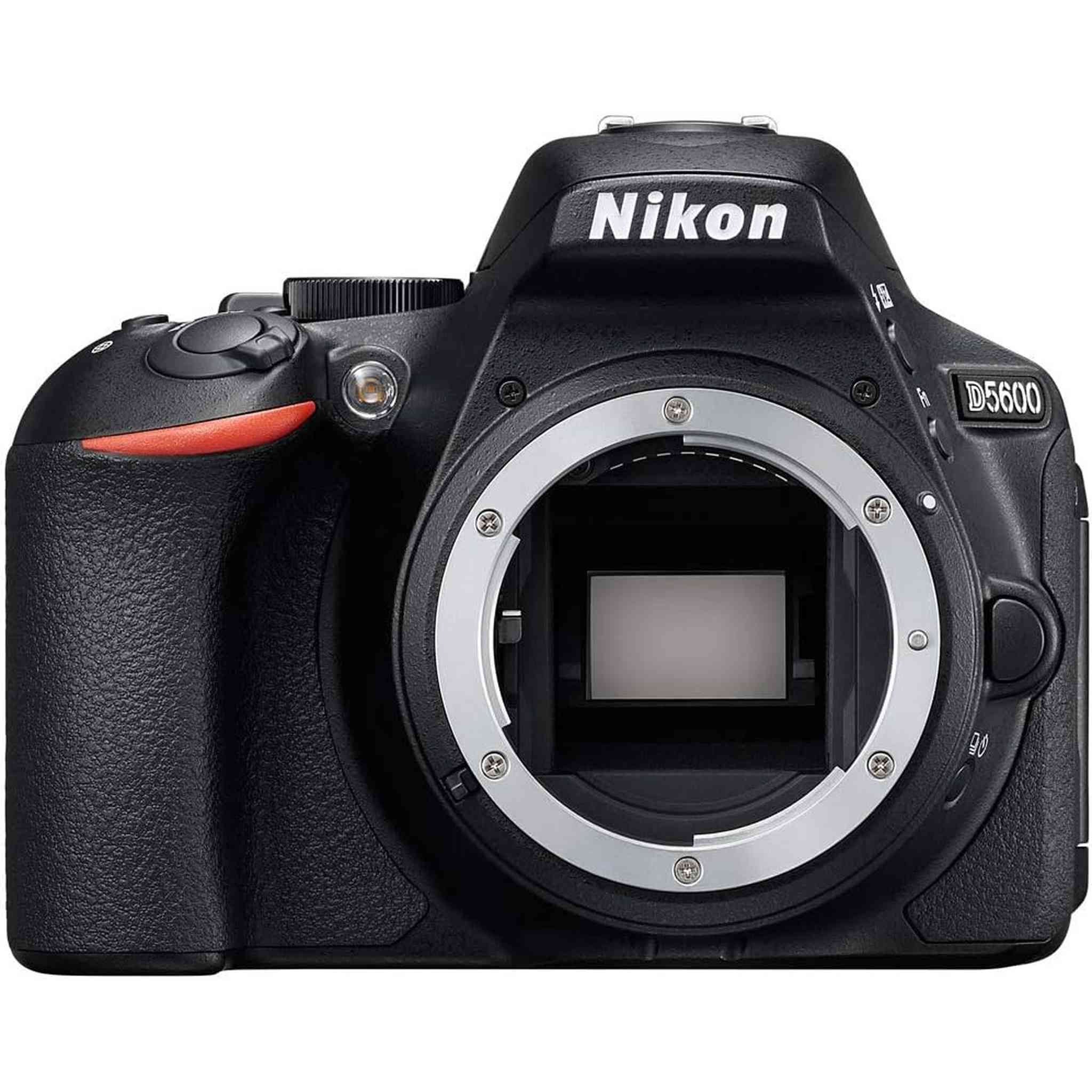 Nikon D5600 24 MP DX-Format Full HD 1080p Digital SLR Camera Body 1575B - Black Renewed - Reconditioned Nikon