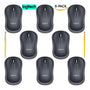 Logitech M185 Wireless Mouse for Computers Laptops Fast Scrolling Bundle 8-Pack + Stylus