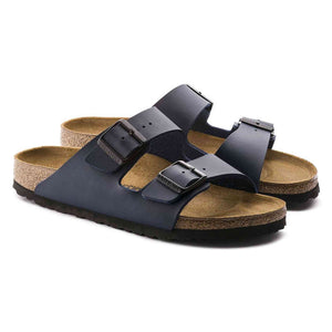 Birkenstock Men's BIRK-051061 Arizona Sandal, Blue, 43 Birkenstock
