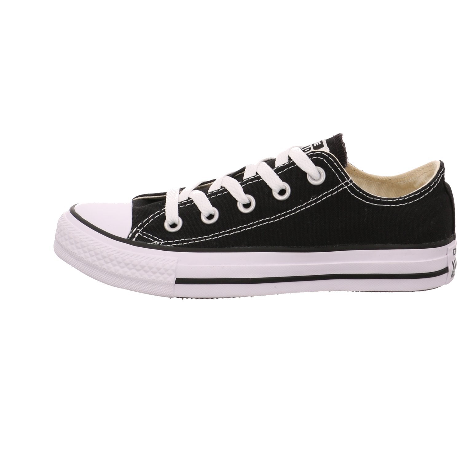 Converse Chuck Taylor All Star Canvas Low Top Sneaker, Black Monochrome ,7.5 mens_us/9.5 womens_us