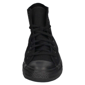 Converse Chuck Taylor All Star Canvas High Top Sneaker, black monochrome, 6.5 M US