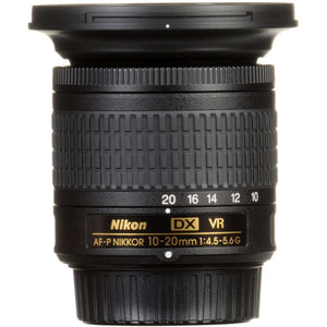Nikon AF-P DX NIKKOR 10-20mm f/4.5-5.6G VR Lens - Reconditioned