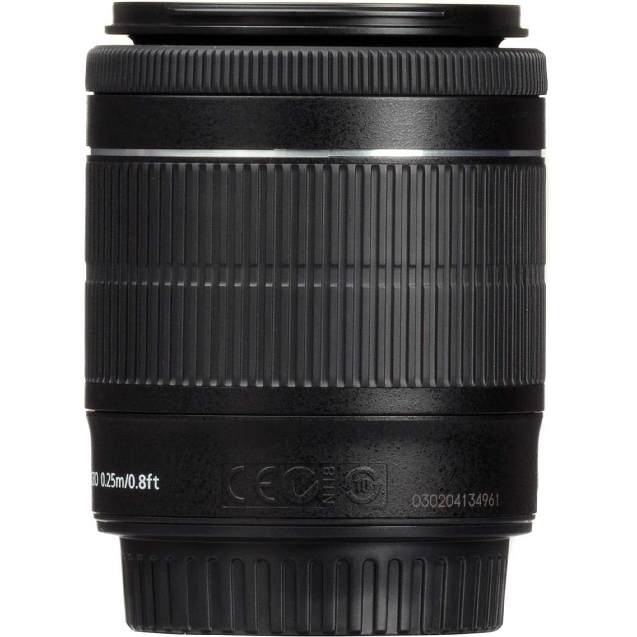 6Ave Canon EF-S 18-55mm f/3.5-5.6 is STM Lens 8114B002 + 58mm 3 Piece Filter Kit + SD Card USB Reader + 32GB SDHC Class - Used Canon
