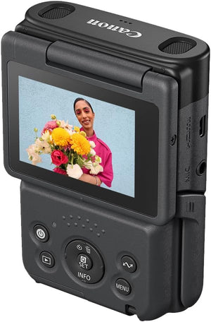 Canon PowerShot V10 Vlog Camera Black