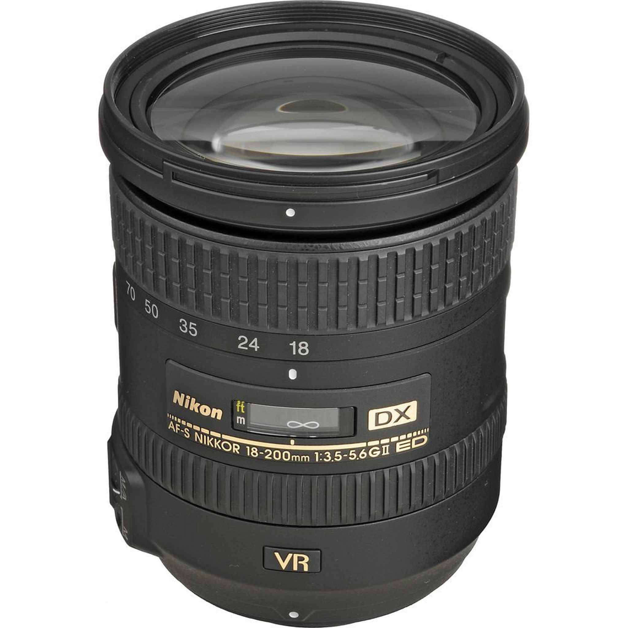 Nikon AF-S DX NIKKOR 18-200mm f/3.5-5.6G ED VR II Lens + Cleaning Kit Bundle Nikon
