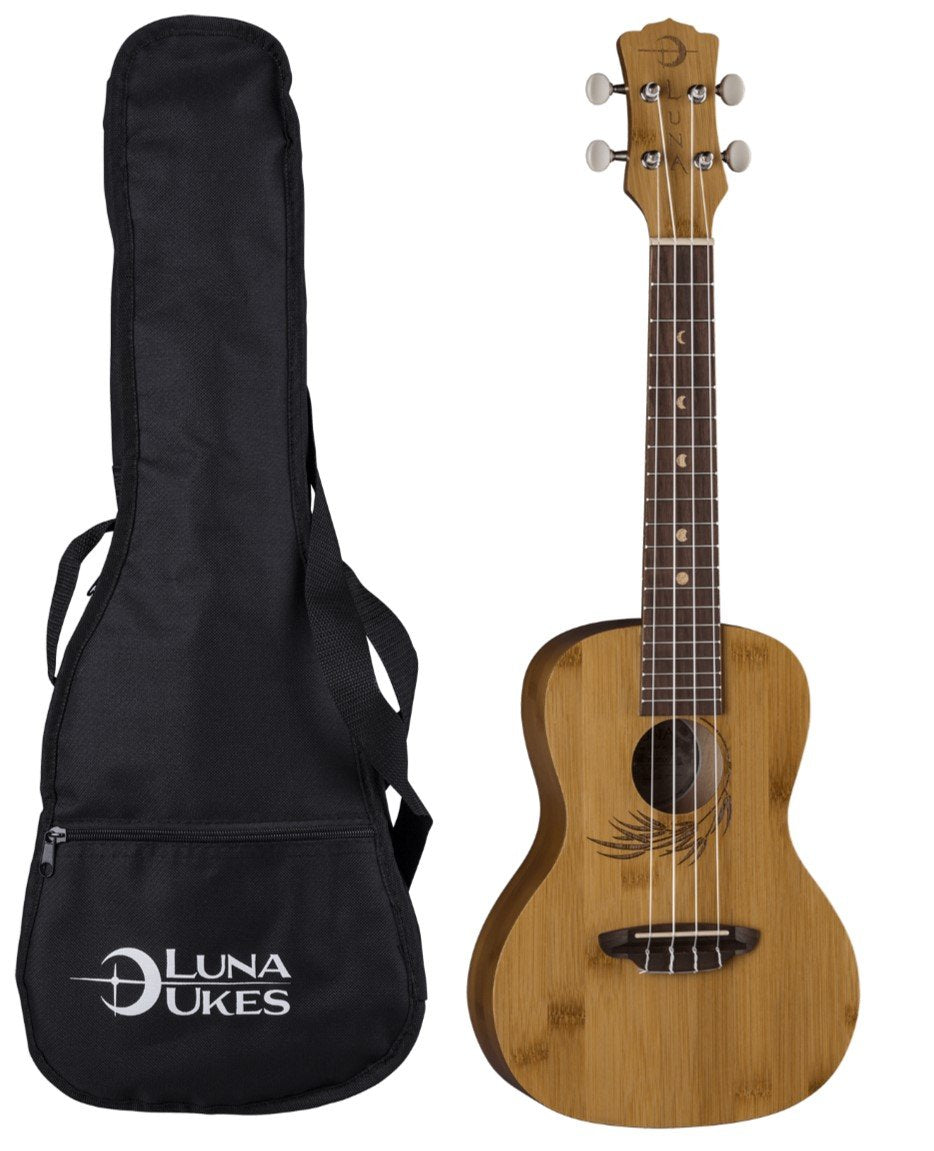 Luna Guitars, 4-String Ukulele (UKE Bamboo C)