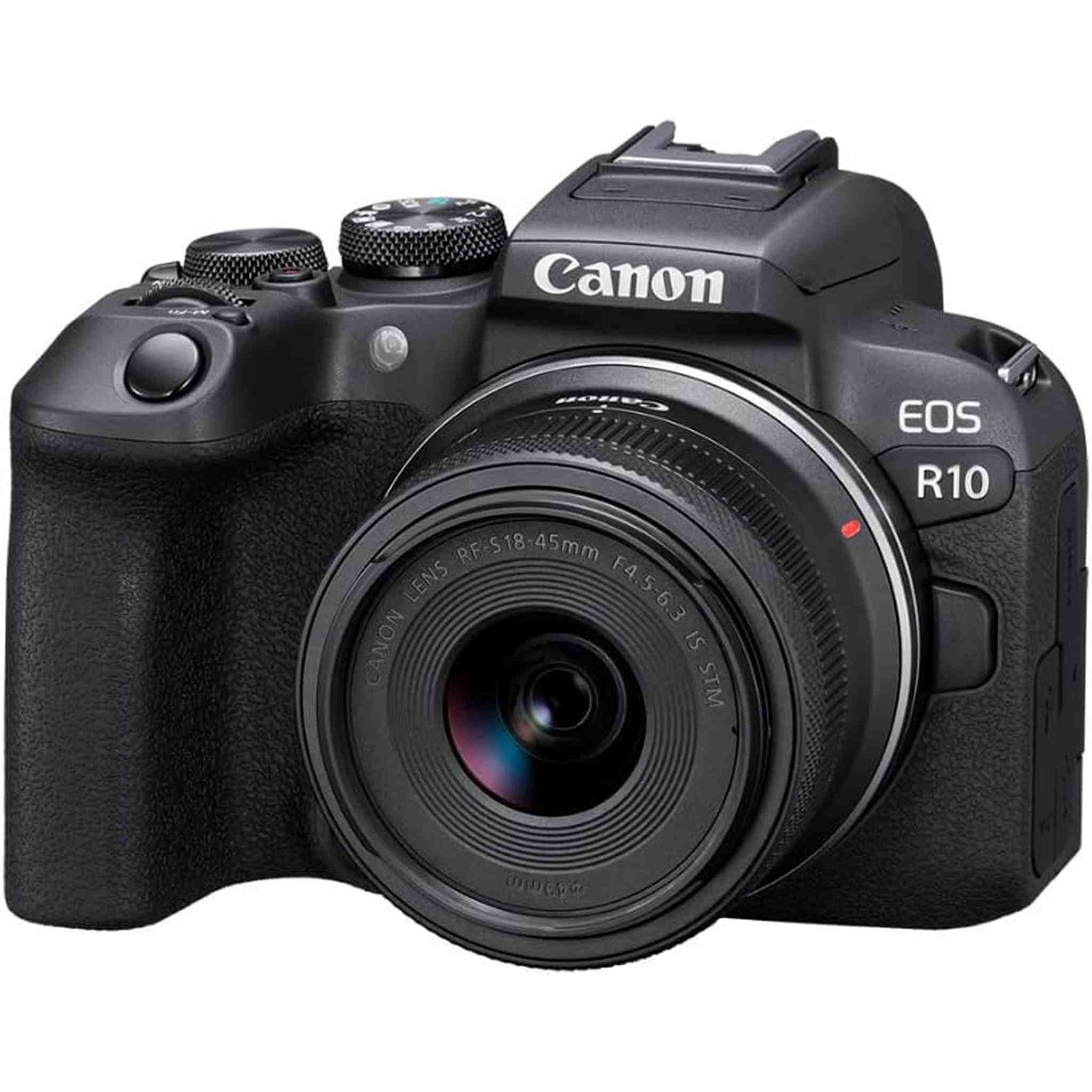Canon EOS R10 Mirrorless Camera w/RF-S18-45mm f/4.5-6.3 is STM Lens Kit