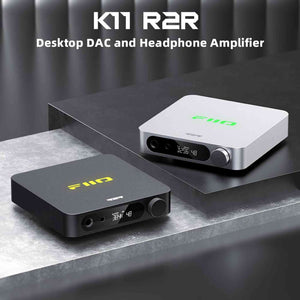 FIIO K11 Compact Desktop R2R Architecture DAC and Headphone Amplifier Black
