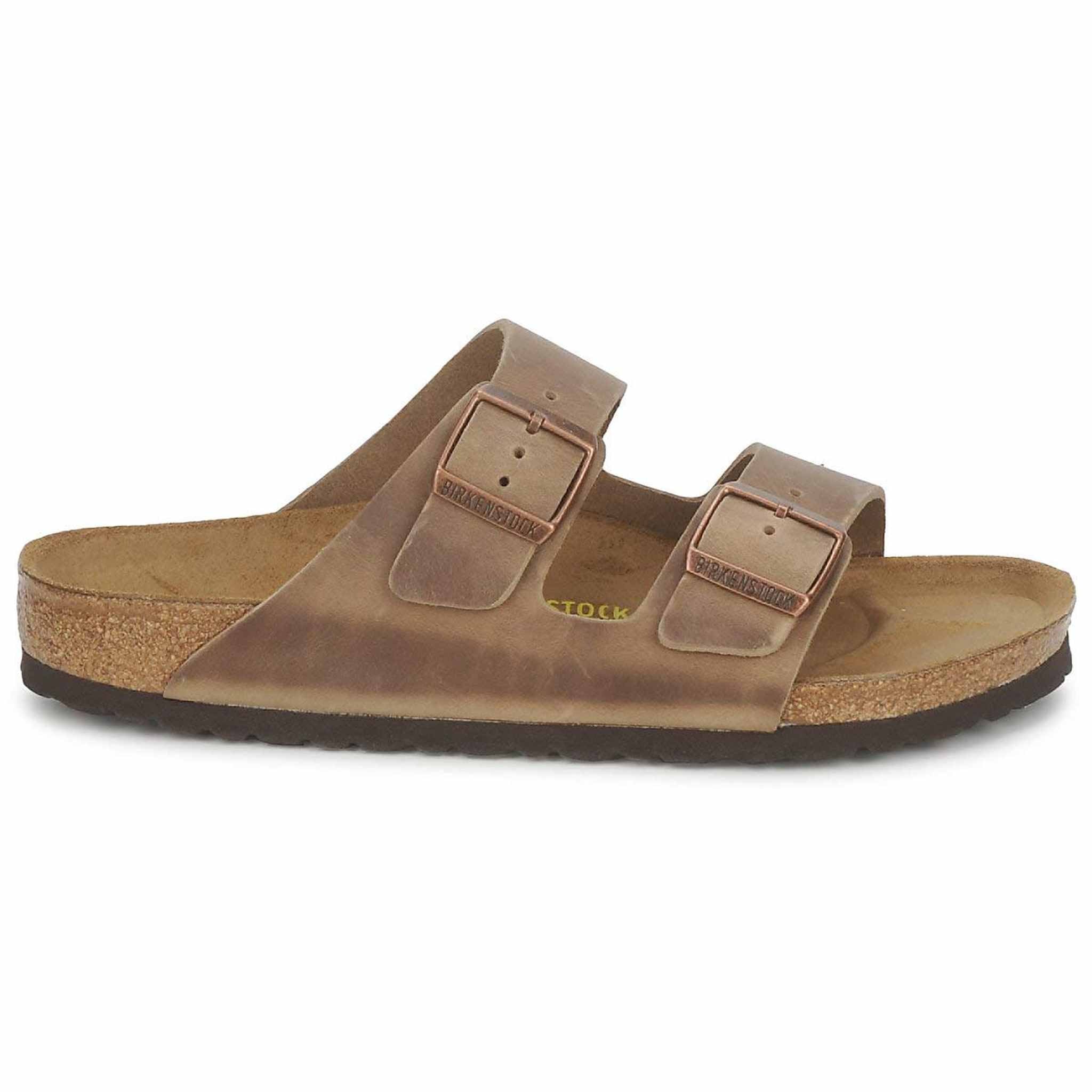 Birkenstock Unisex's Sandals Mule, Waxy Leather Tobacco Brown, 5 UK Narrow