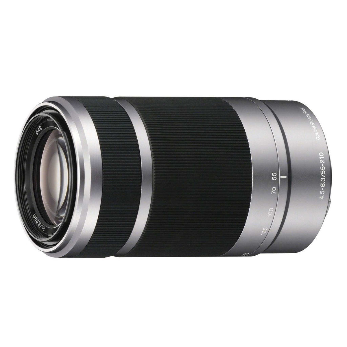 Sony E 55-210mm F4.5-6.3 OSS Lens for Sony E-Mount Cameras (Silver) - Reconditioned
