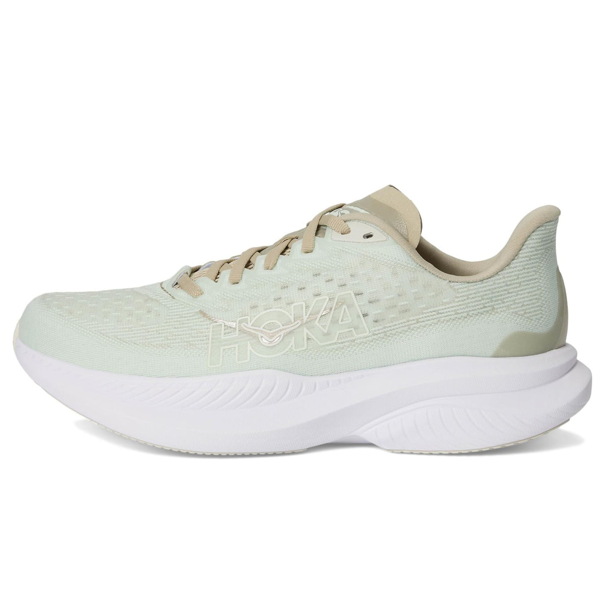 Hoka Women's Mach 6 Oyster Mushroom/Truffle Salt 7 Medium
