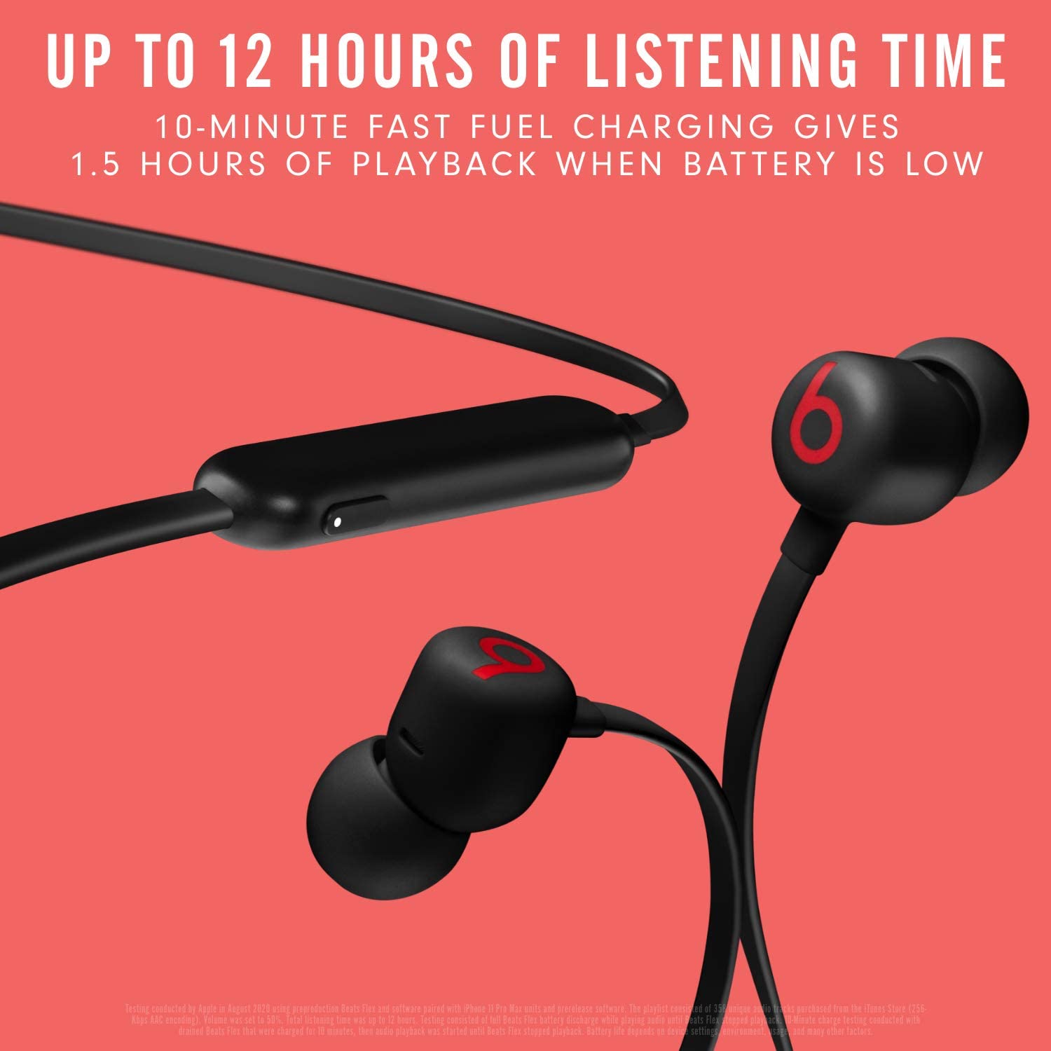 Beats Flex Wireless Earbuds - 12hr Battery, Microphone Asst Colors -