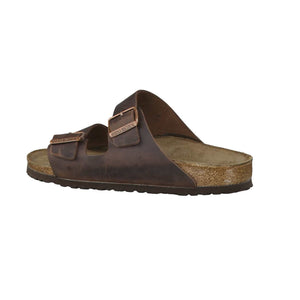 Birkenstock Arizona Leather Narrow Sandal - Women's Habana Oiled Leather, 37.0 Birkenstock