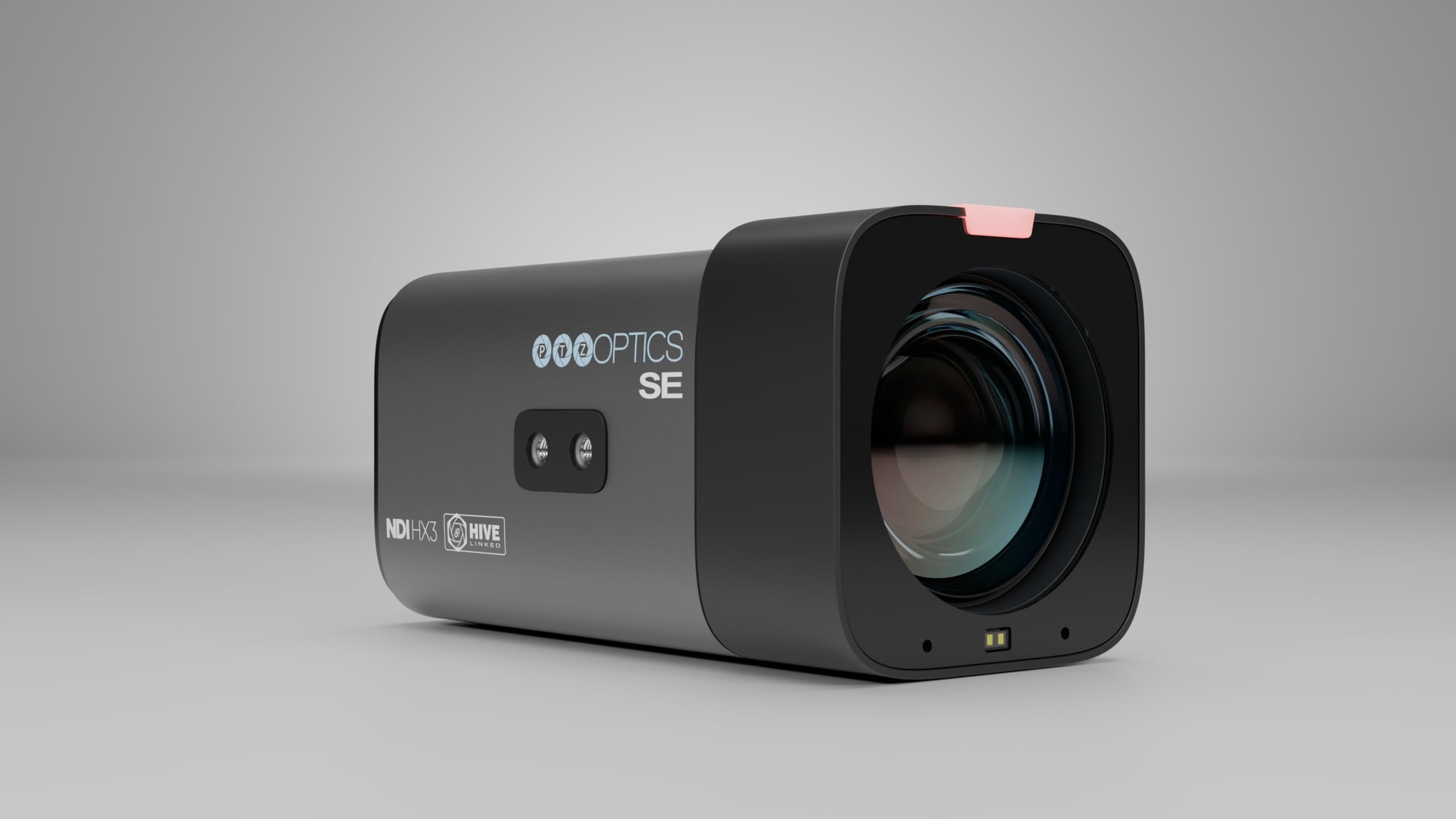 PTZOptics Studio SE Professional Camera, 1080p, NDI HX3, 12X/20X Zoom, HDMI, SDI, USB, IP Output 12X, Grey