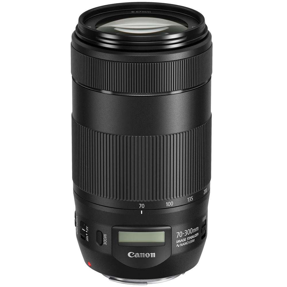 Canon EOS 6D Mark II DSLR Camera Body Only Complete Kit (International Model) w/Canon EF 70-300mm f/4-5.6 is II USM Lens