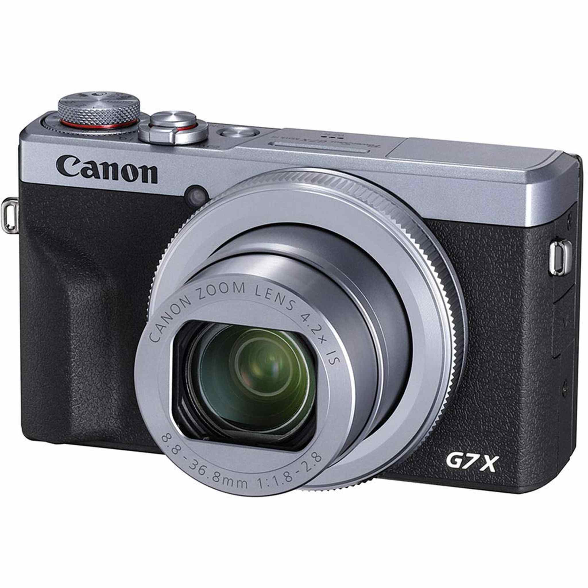 Canon PowerShot G7X Mark III Digital Camera with 4.2x Optical Zoom Lens Silver