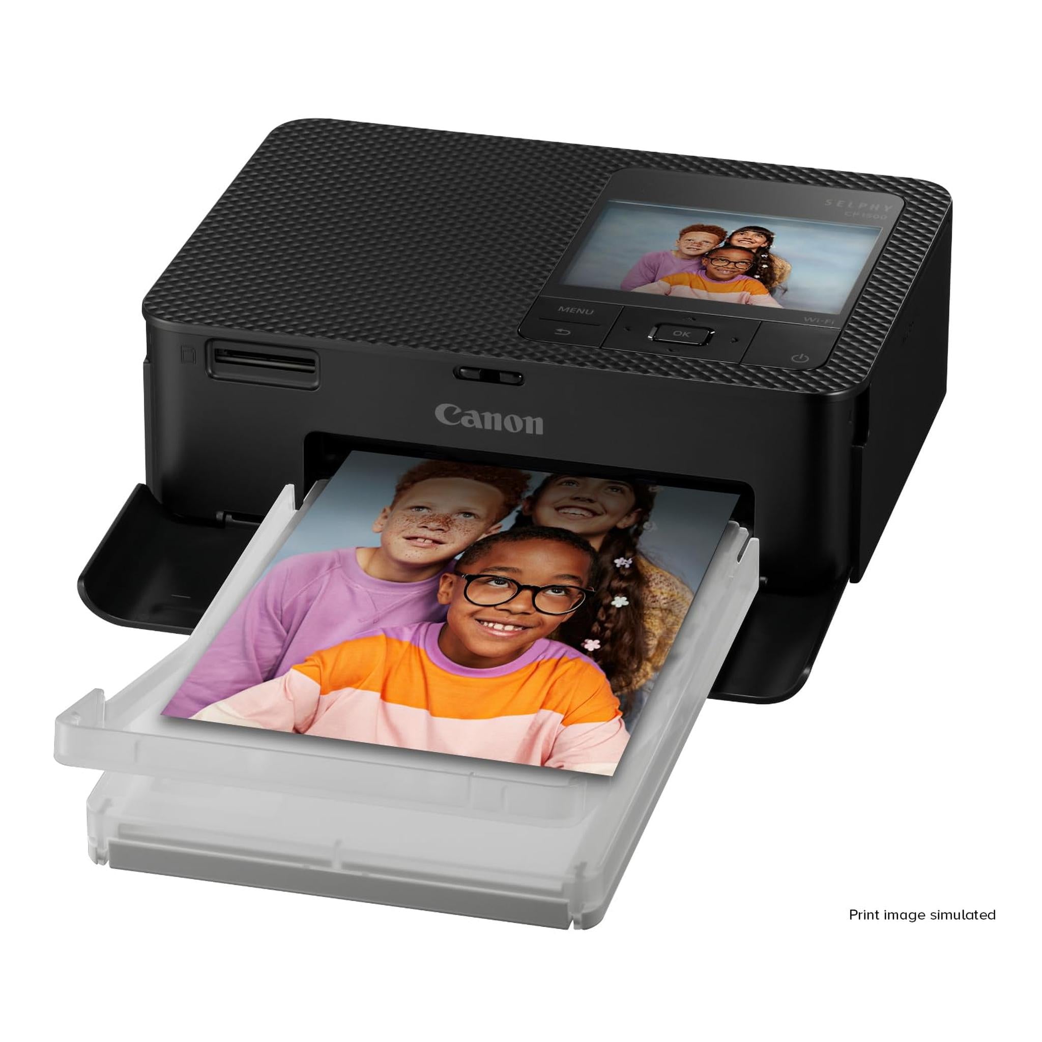 Canon Selphy CP1500 Wireless Compact Photo Printer Black