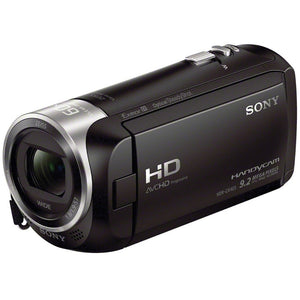 Sony HDR-CX405 HD Handycam with Editing Software and Cleaning Kit