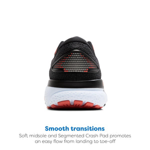 Brooks Men’s Ghost 16 Neutral Running Shoe - Black/Ebony/Burnt Sienna - 10.5 Medium