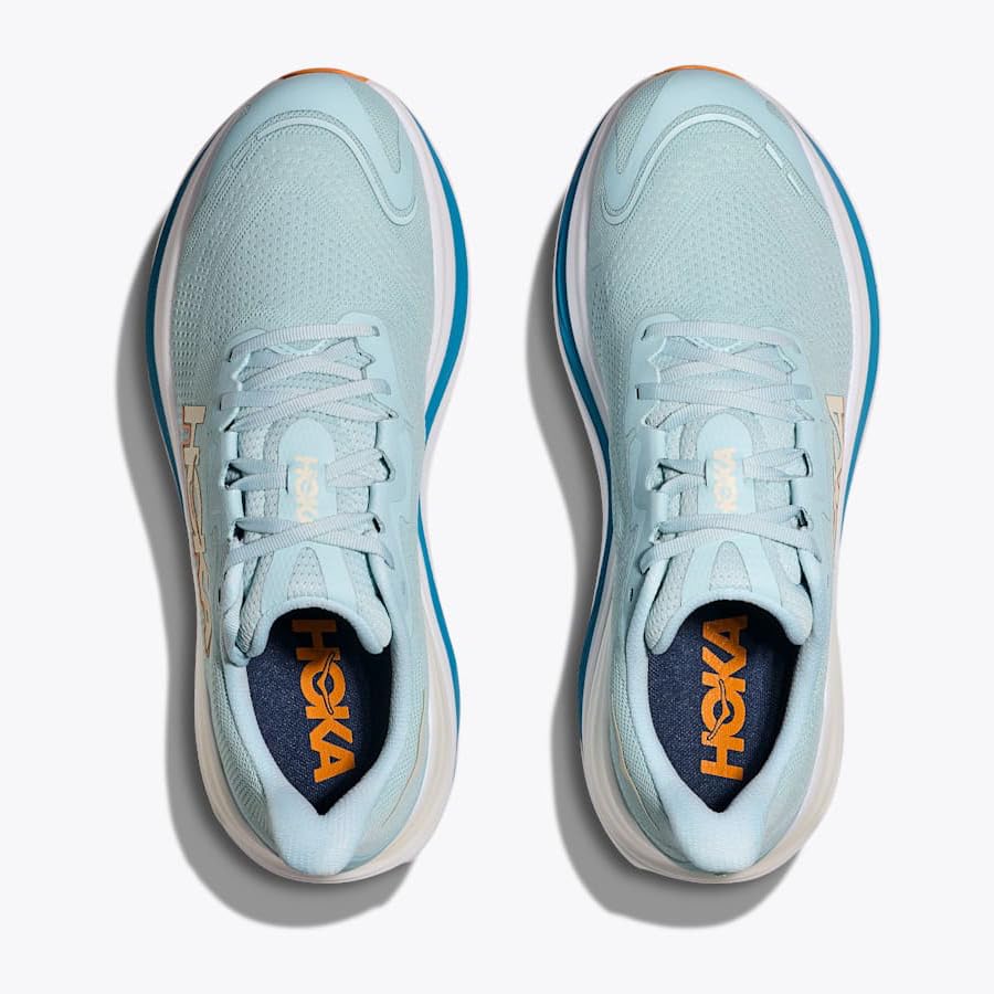 Hoka Men's Skyward X Sneaker, Clear Sea/Alpine Blue, 10