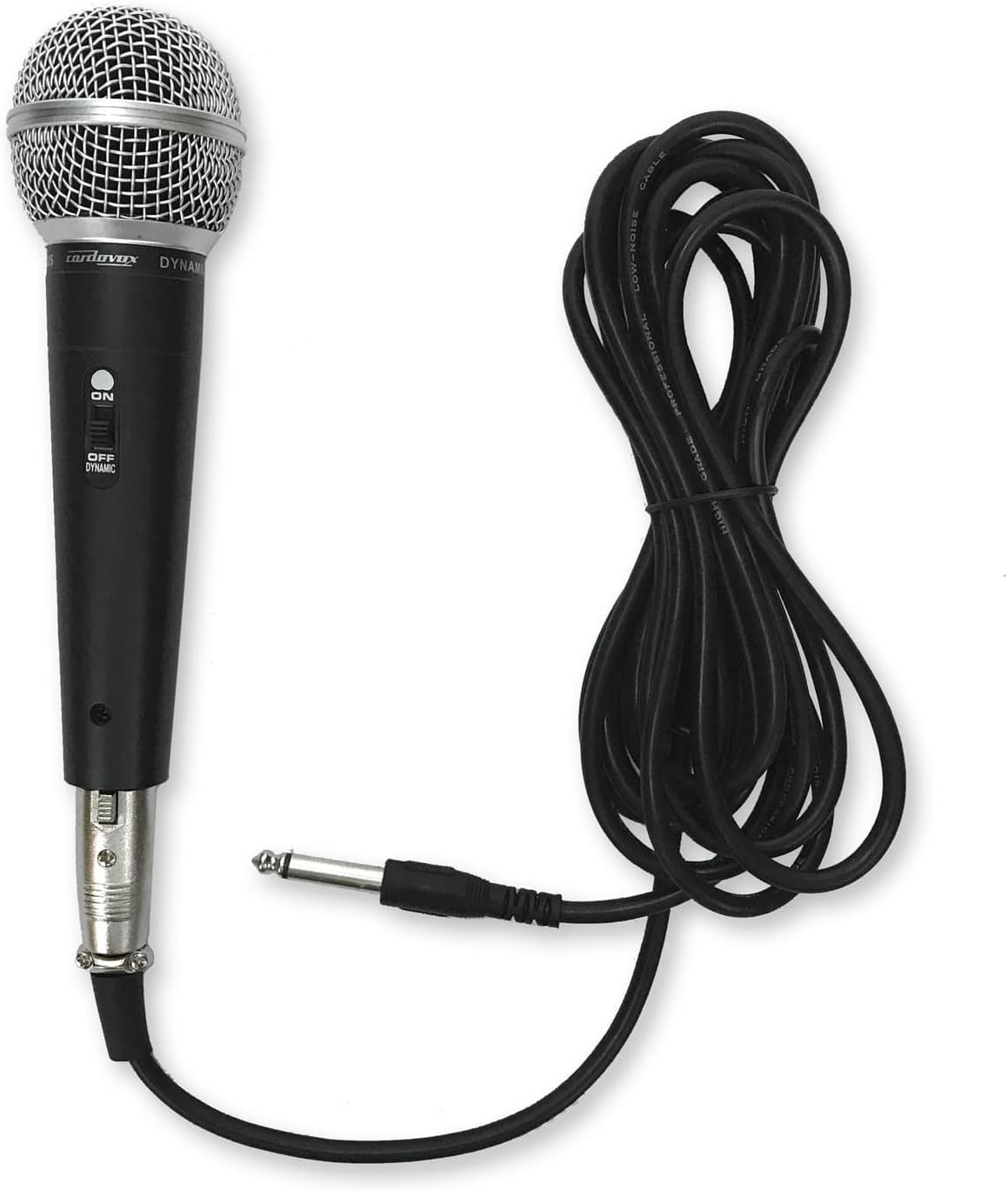 Dynamic Microphone Compatible With Interface. Set Comes With Cable & Case. Hyper Cardioid Mic With Tone Quality And On Off Switch