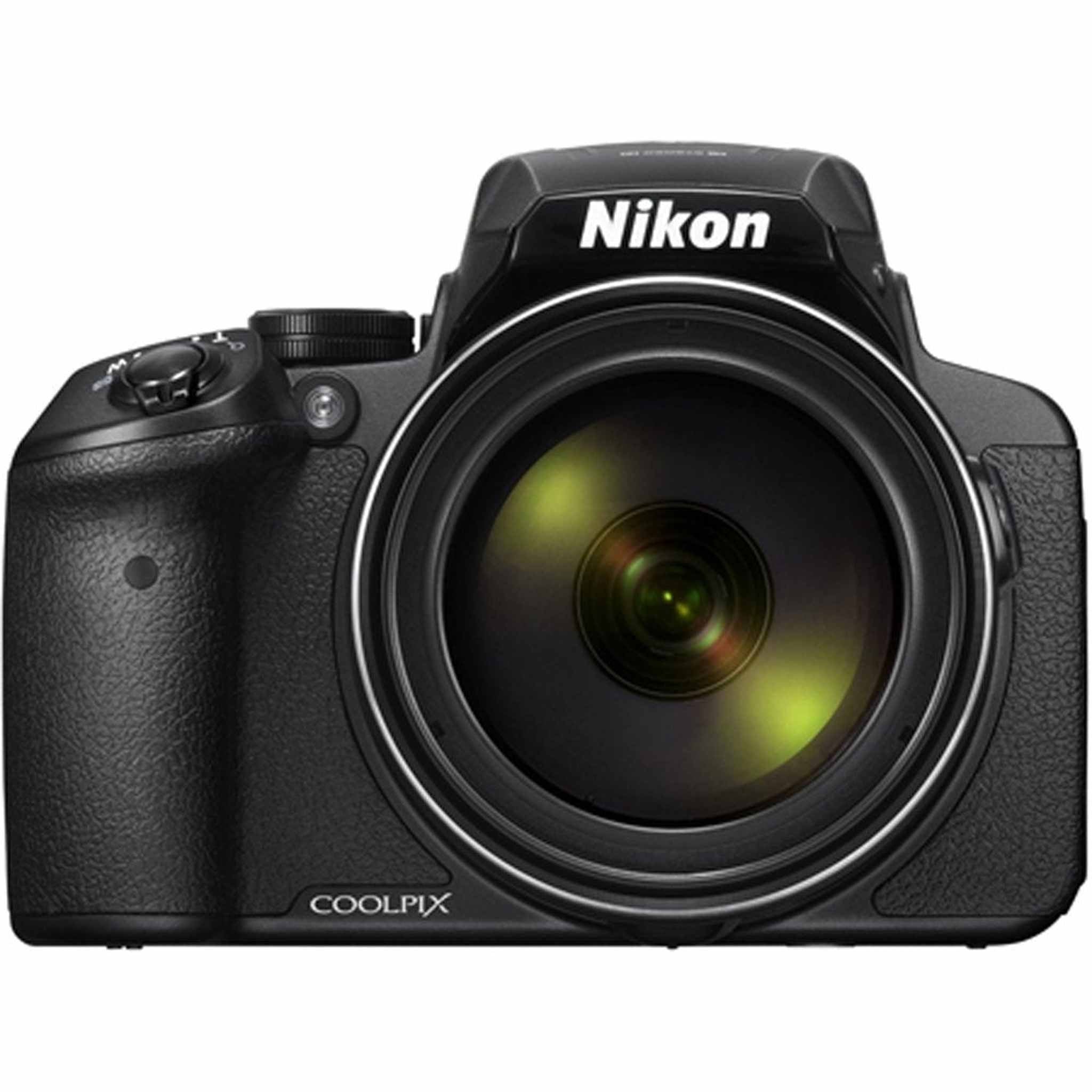 Nikon COOLPIX P900 16MP Zoom Digital Camera with 83x Optical Zoom, Built-in Wi-Fi and NFC Black Renewed - Reconditioned Nikon