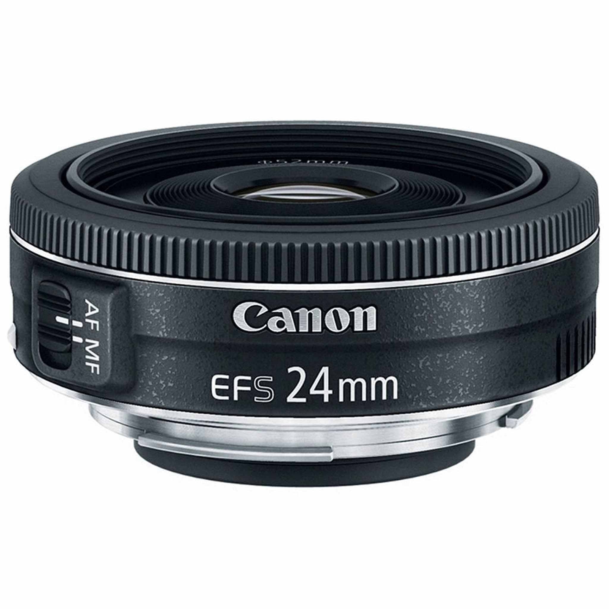Canon EOS 6D DSLR Camera with 24mm f/2.8 STM Lens + Professional Battery Grip + 4PC Macro Filter Kit + LED Kit + Extra B Canon