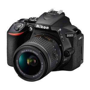 Nikon D5600 DSLR with 18-55mm f/3.5-5.6G VR and 70-300mm f/4.5-6.3G ED Renewed - Reconditioned Nikon