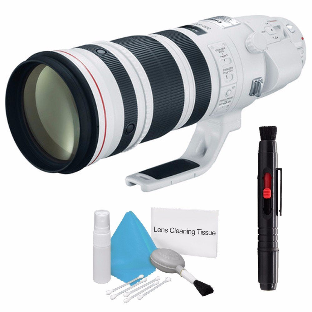 Canon EF 200-400mm f/4L is USM Lens (International Model) + Deluxe Cleaning Kit Pro Bundle