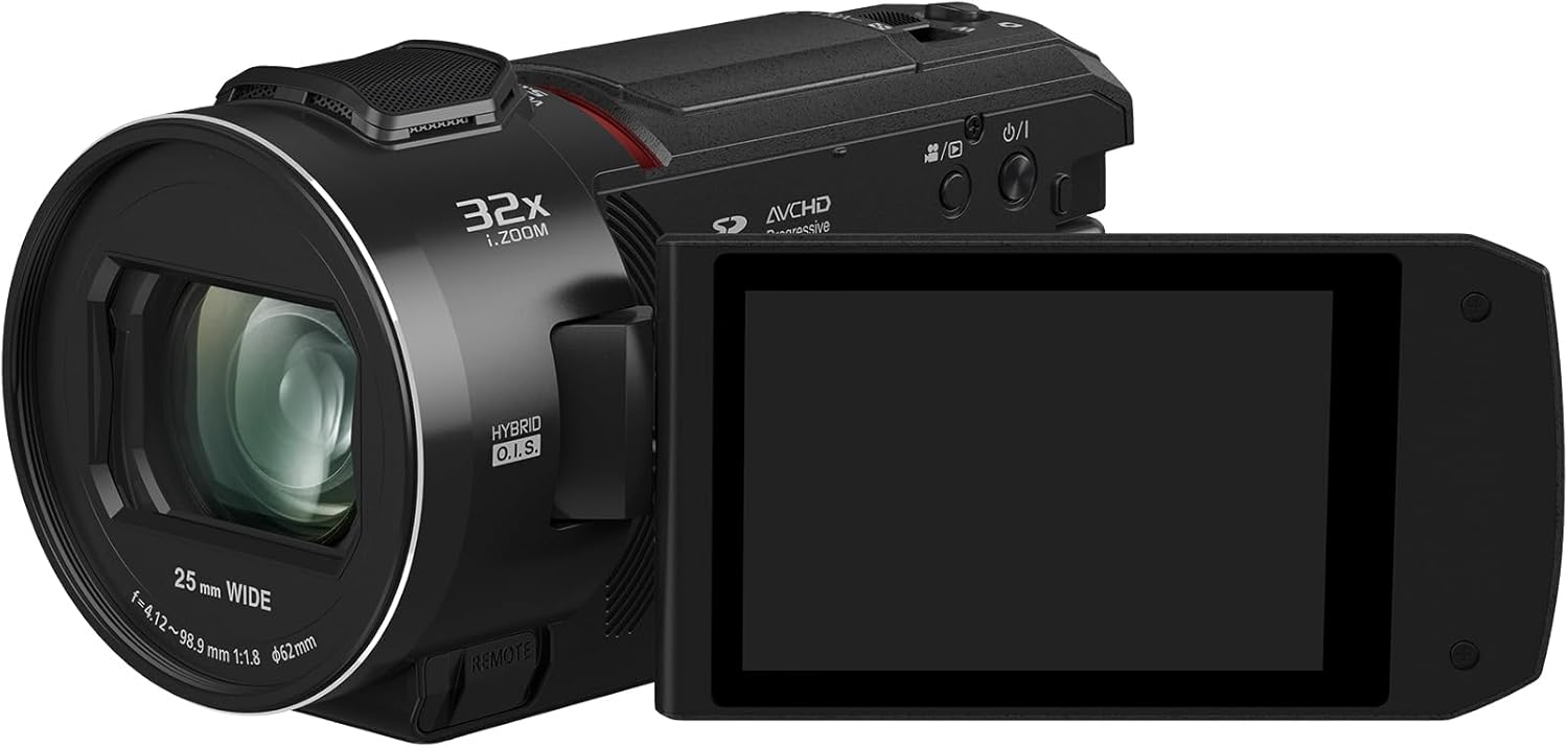 Panasonic VX3 HC-VX3 4K Camcorder, Lightweight Video Camera, Record Memories and Moments That Last