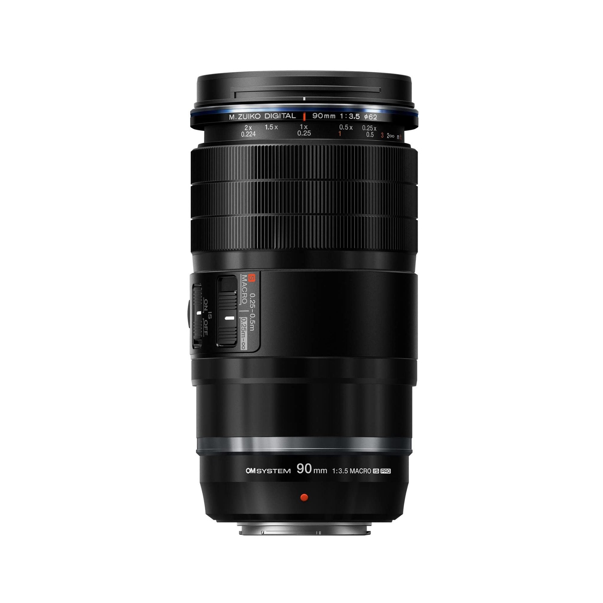 OM SYSTEM Olympus M.Zuiko Digital ED 90mm F3.5 Macro is PRO for Micro Four Thirds System Camera, Weather Sealed Design, MF Clutch, Fluorine Coating, Compatible with Teleconverter