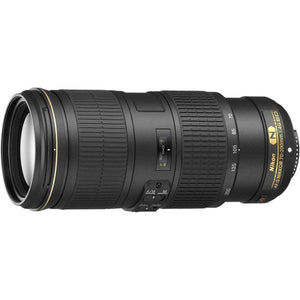 Nikon AF-S 70-200mm f/4G ED VR Telephoto Lens 2202 Intl Model Bundle Nikon