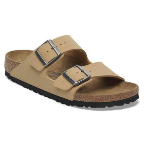 Birkenstock Unisex Arizona BS Birko-Flor Latte Cream Sandals 10 W / 8 M US