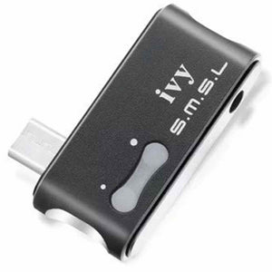 SMSL IVY DAC MINI Portable Audio Digital to Analog Converter, AMP Headphones Amplifier USB Input Support OTG only for Android Cellphones Black S.M.S.L