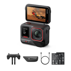 Insta360 Ace Pro 2 Dual Battery Bundle -8K Waterproof Action Camera Co-Engineered with Leica, 1/1.3" Sensor, Dual AI Chip, Leading Low Light, Superior Audio, Flip Screen & AI Editing Insta360