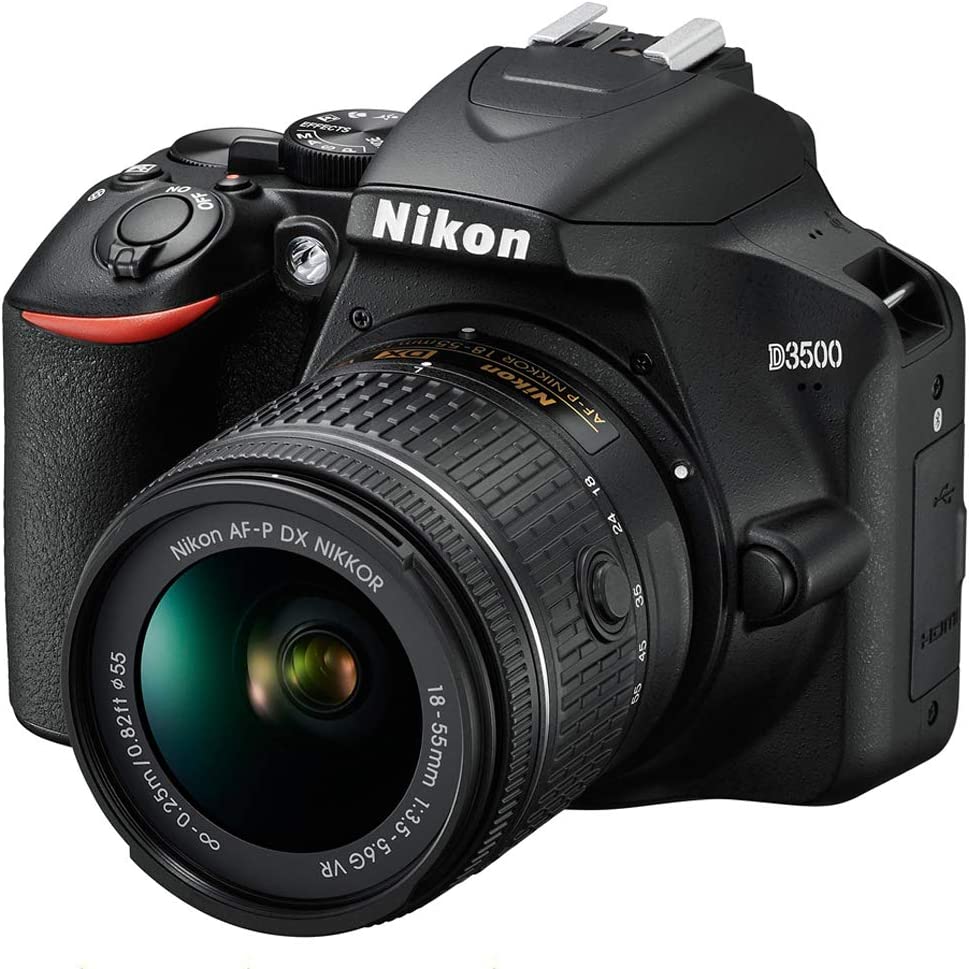Nikon D3500 24.2MP DX-Format DSLR Digital Camera with 18-55mm Lens - Imported